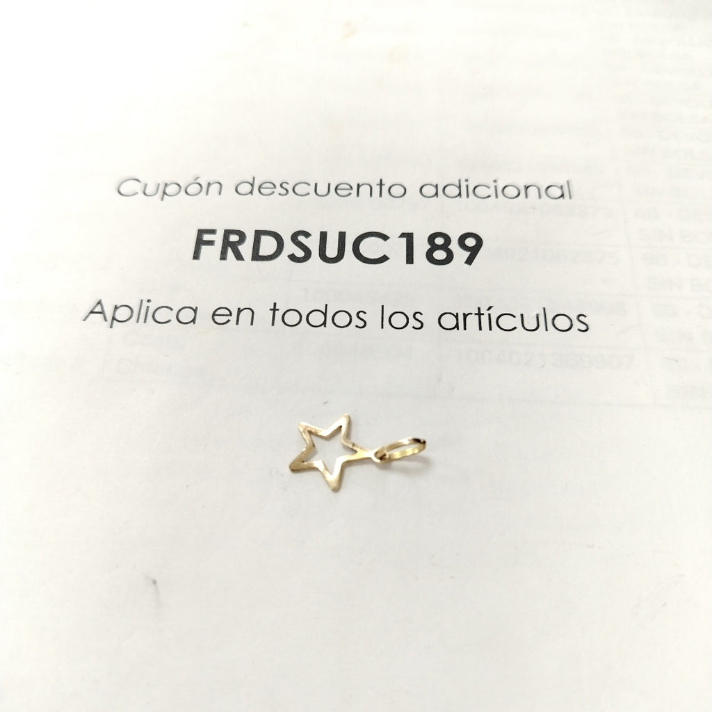DIJE ORO 10 K 0,40 GRMS (SEMINUEVO)