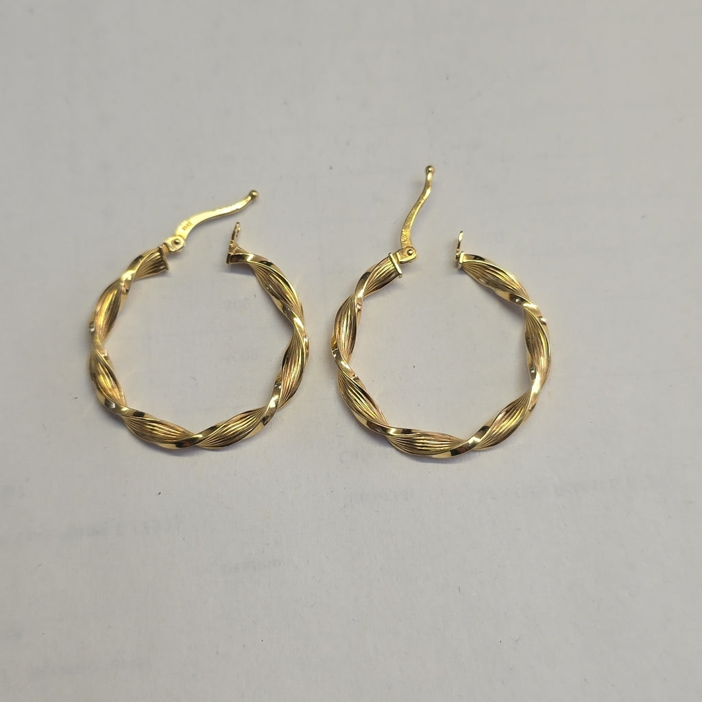 ARRACADAS PAR ORO 10 K 1.5 GRMS (SEMINUEVO)