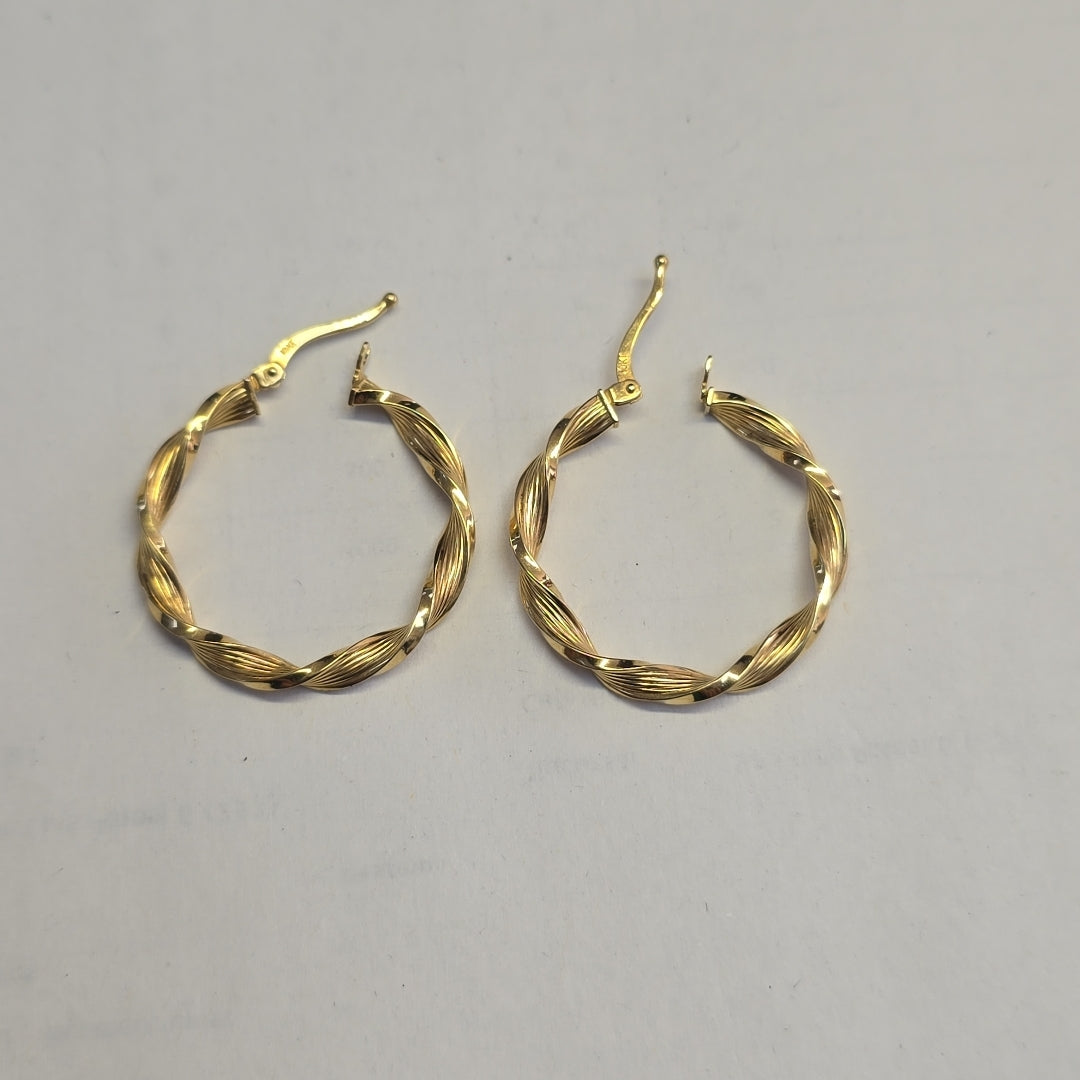 ARRACADAS PAR ORO 10 K 1.5 GRMS (SEMINUEVO)