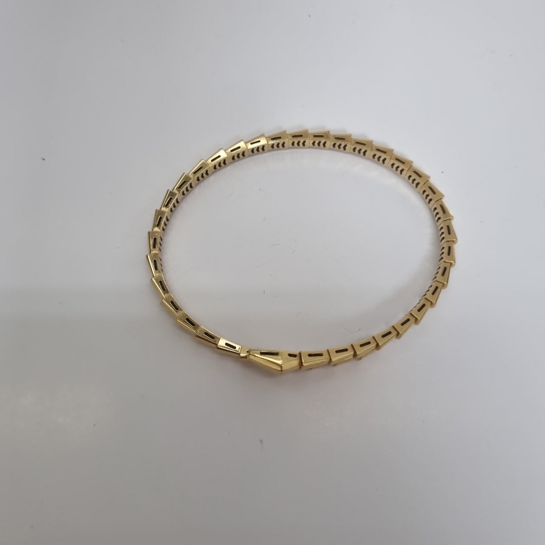 PULSERA RIGIDA ORO 18 K 23.7 GRMS (SEMINUEVO)