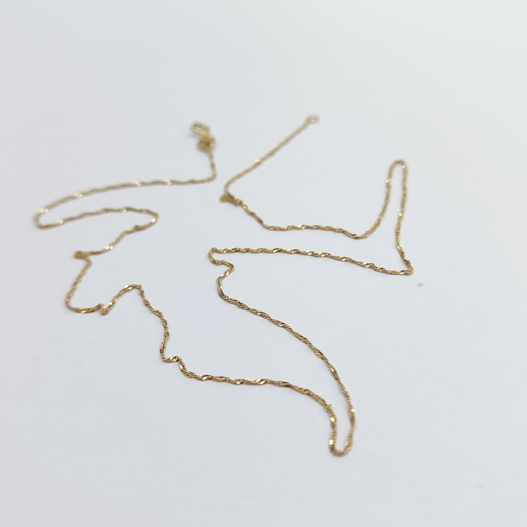 CADENA ORO 10 K 0.7 GRMS (SEMINUEVO)