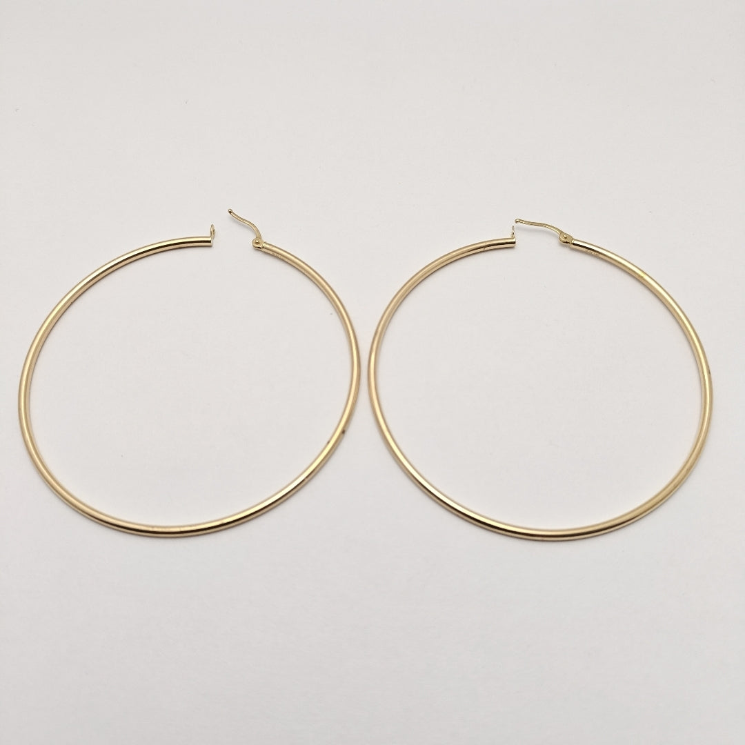 ARRACADAS PAR ORO 14 K 3,30 GRMS (SEMINUEVO)