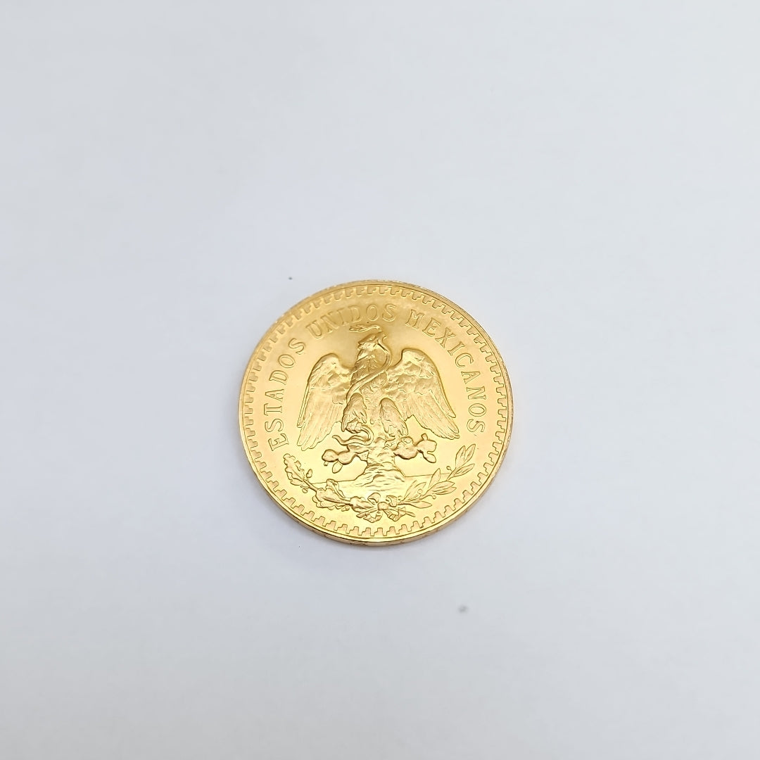 K1 41.6 GRMS 21 K IDENTIFICACIÓN MONEDA NOMINATIVA MONEDAS PESOS 50 PESOS (SEMINUEVO)