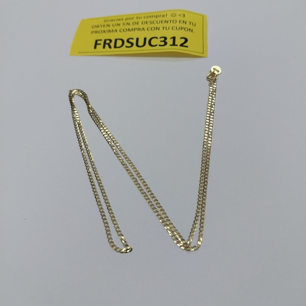 CADENAS BARBADA AMARILLA ORO 14K 2 (NUEVO)
