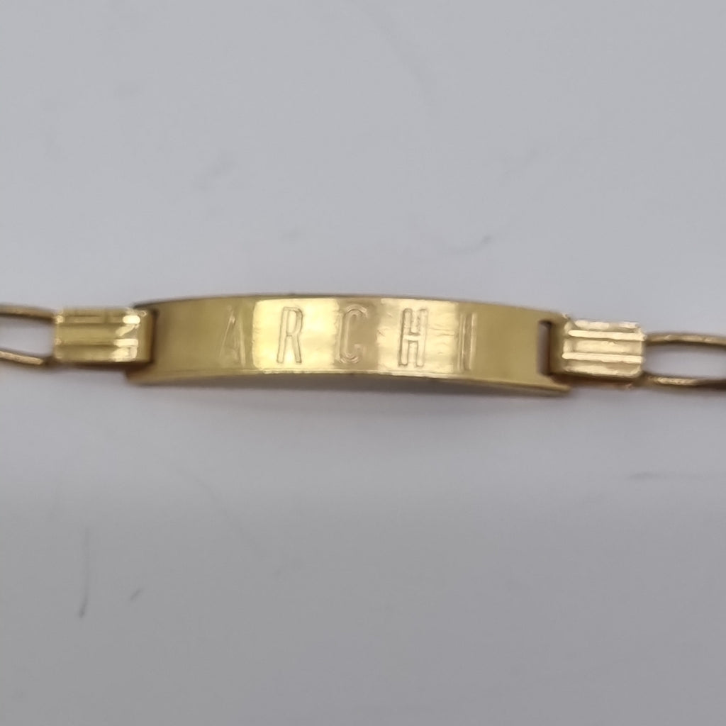 ESCLAVA ORO 14 K 3.3 GRMS (SEMINUEVO)