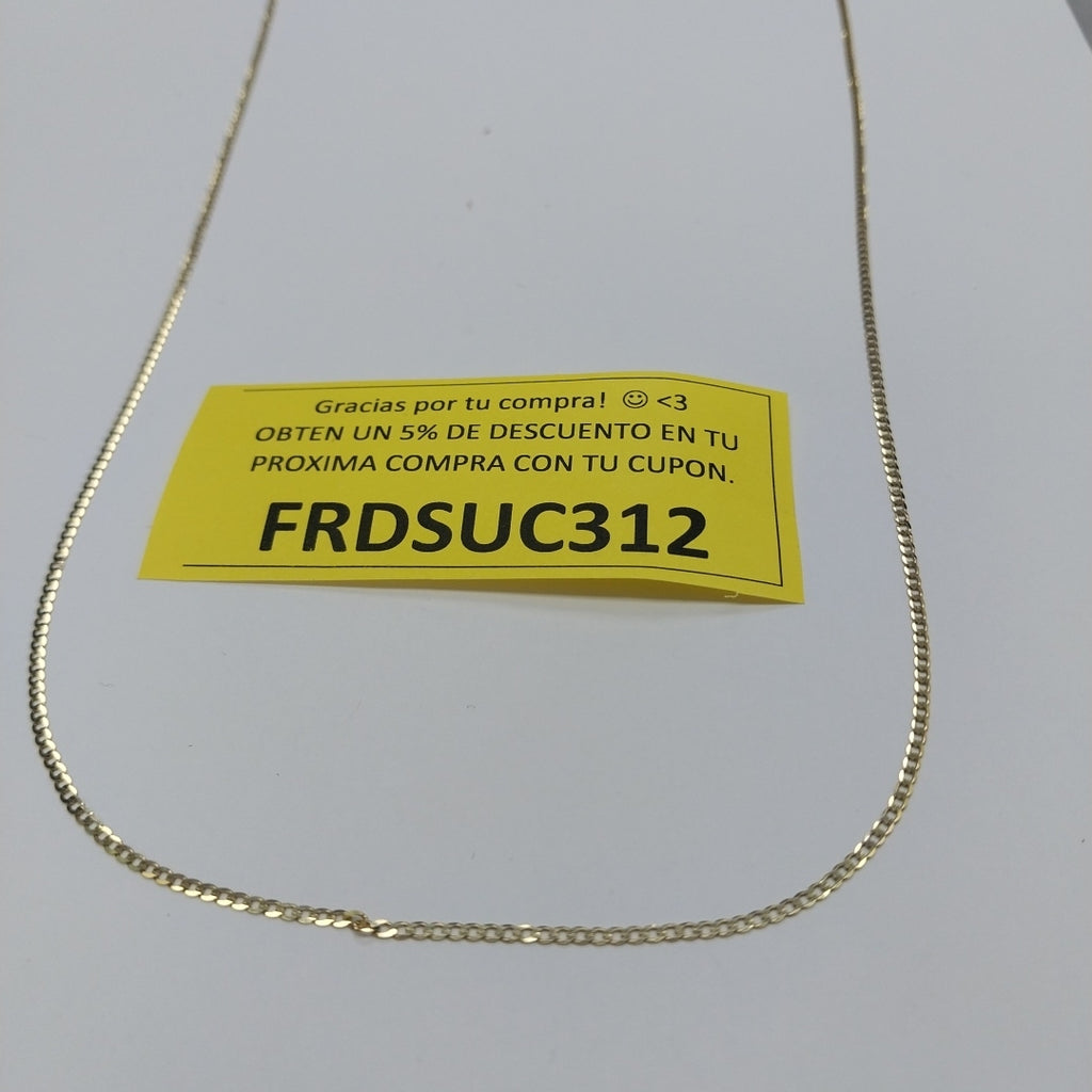 CADENAS BARBADA AMARILLA ORO 14K 1.9 (NUEVO)