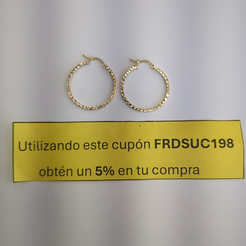 ARRACADAS ORO 14K 1.8 (NUEVO)