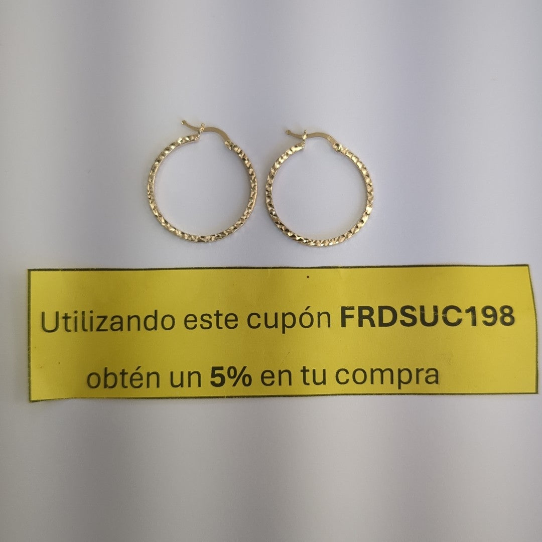 ARRACADAS ORO 14K 1.8 (NUEVO)