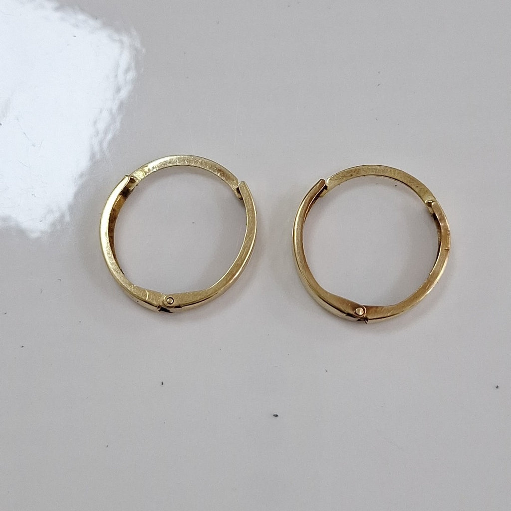 ARRACADAS PAR ORO 10 K 1.4 GRMS (SEMINUEVO)