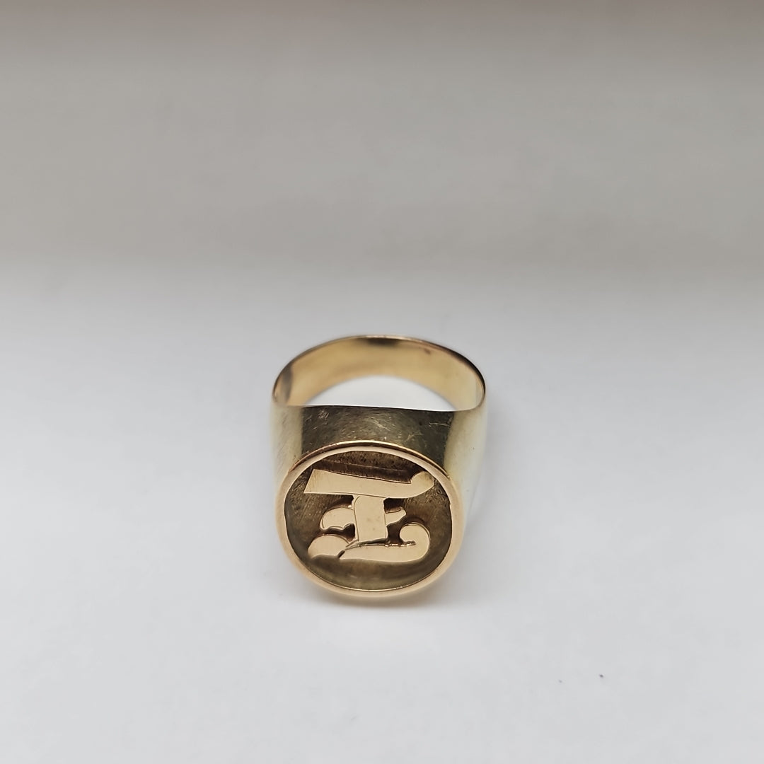 ANILLO ORO 14 K 11.4 GRMS (SEMINUEVO)