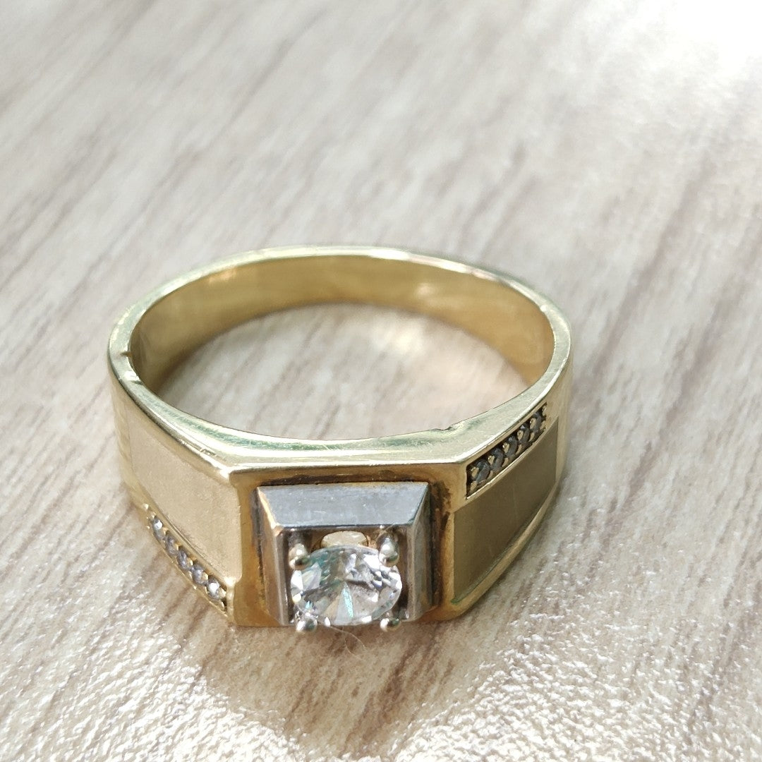 ANILLO ORO 18 K 7,60 GRMS (SEMINUEVO)