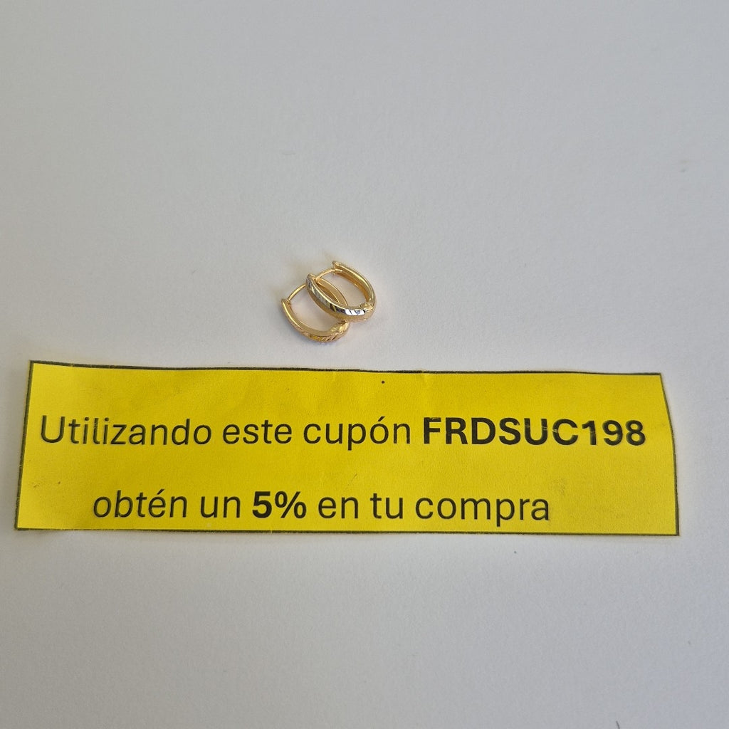 HUGGIES ORO 14K 1.1 (NUEVO)