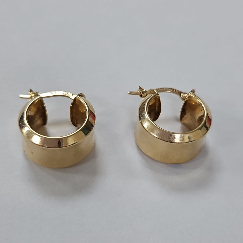 ARRACADAS PAR ORO 14 K 3.6 GRMS (SEMINUEVO)