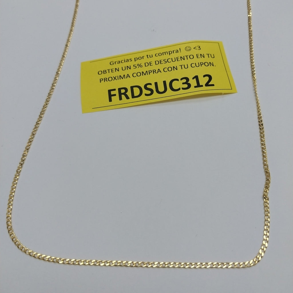 CADENAS BARBADA AMARILLA ORO 14K 2 (NUEVO)