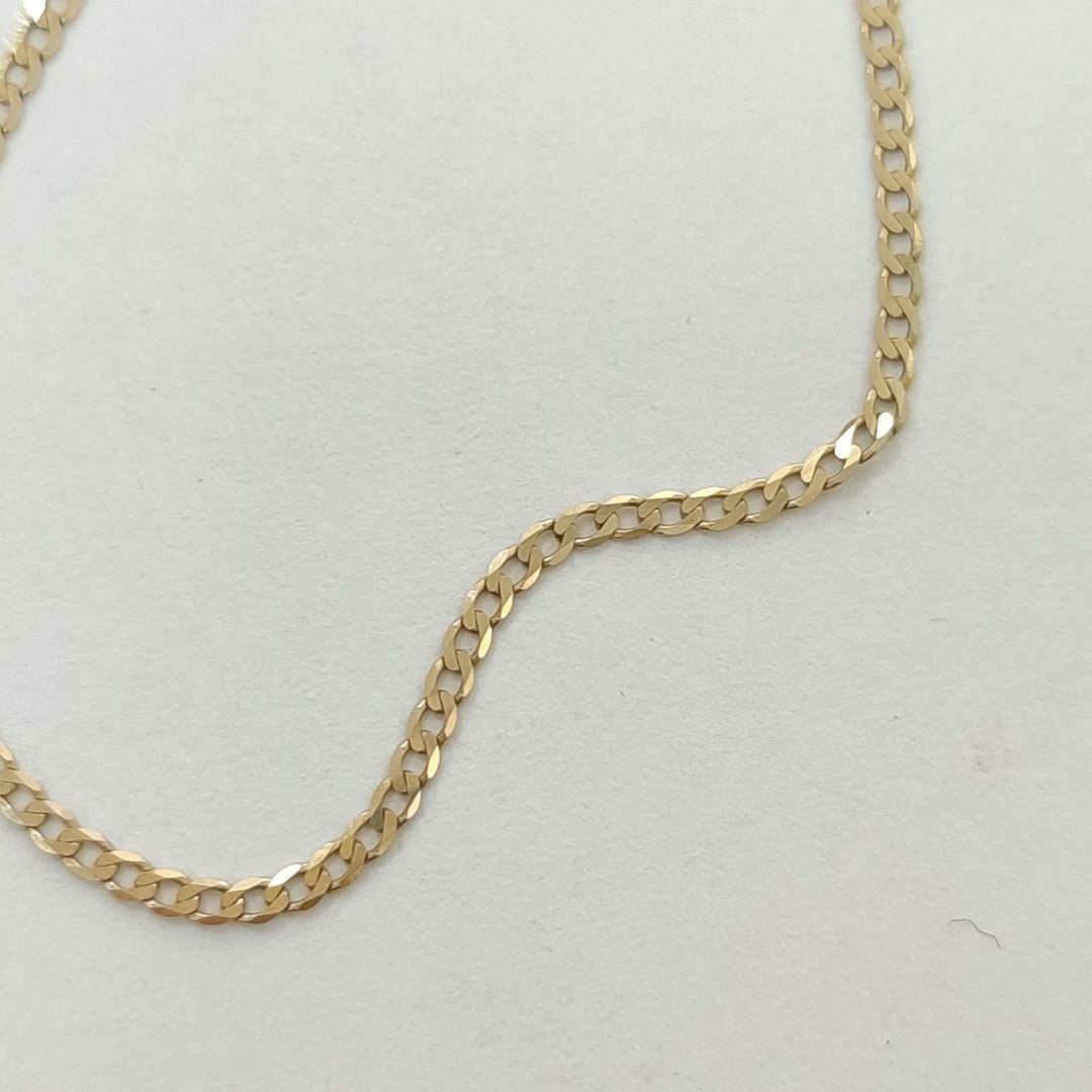 CADENAS BARBADA AMARILLA ORO 14K 2 (NUEVO)