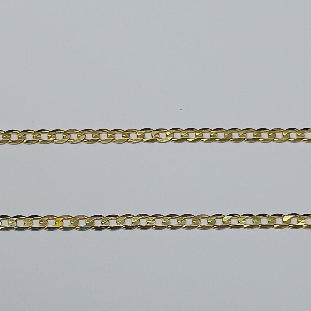 CADENAS BARBADA AMARILLA ORO 14K 2.1 (NUEVO)