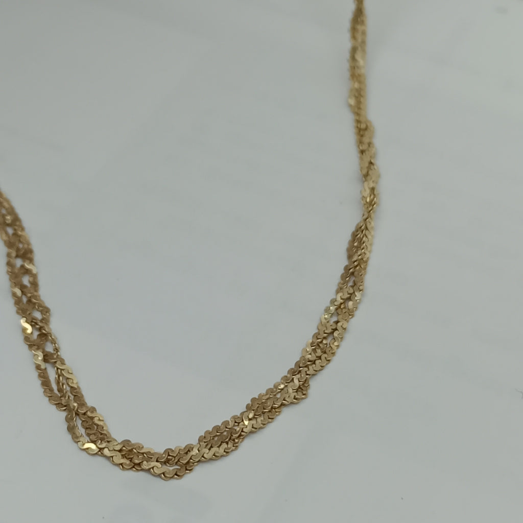 GARGANTILLA ORO 14 K 6,30 GRMS (SEMINUEVO)