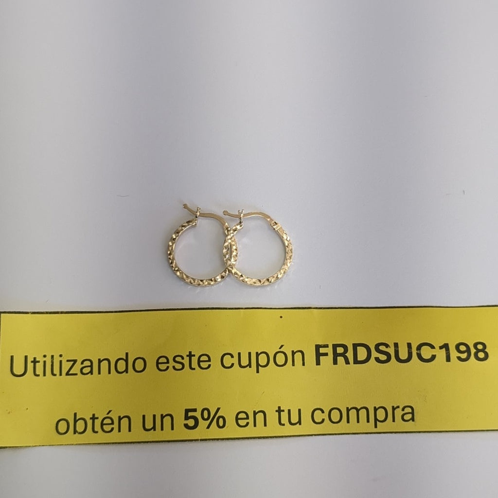 ARRACADAS ORO 14K 1.2 (NUEVO)