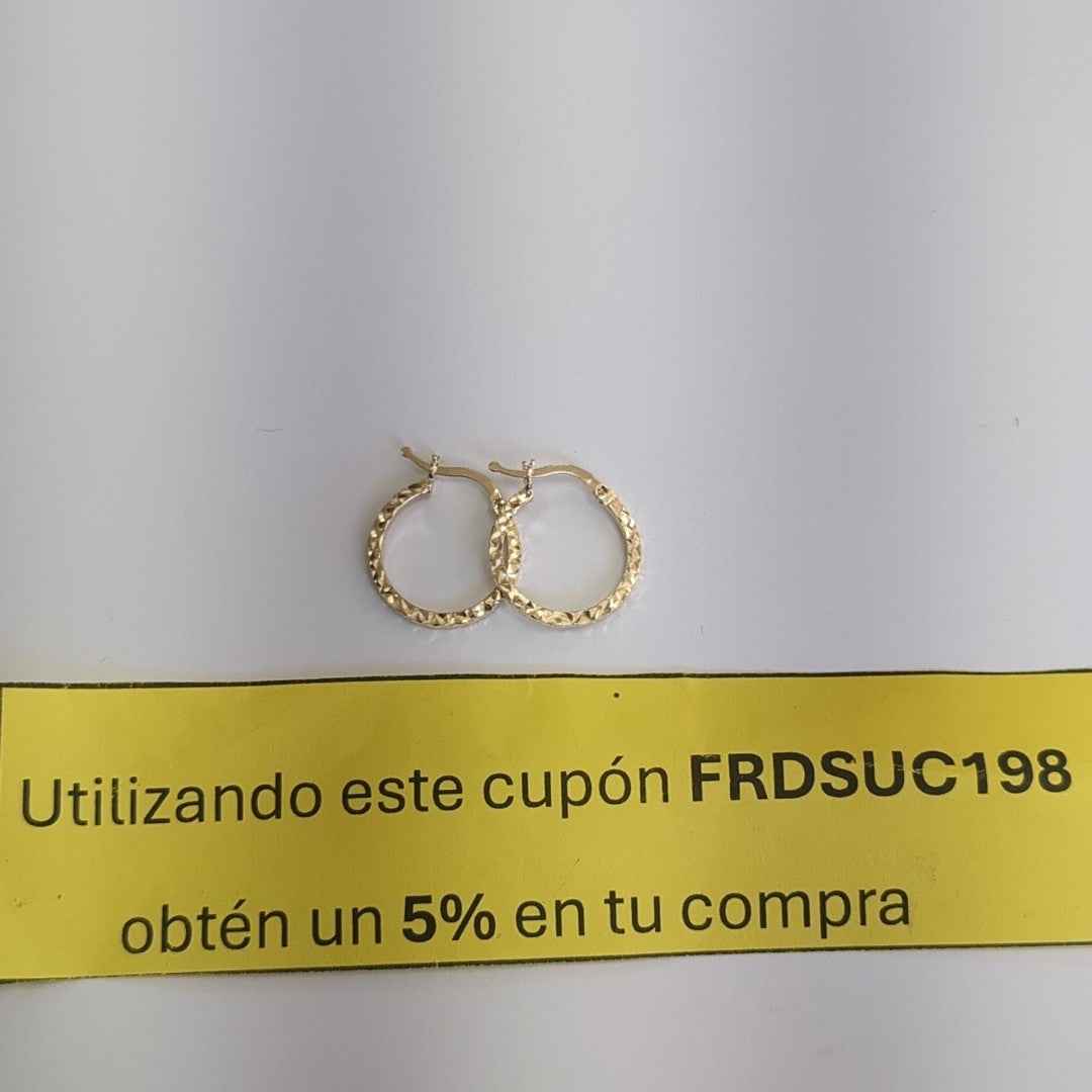 ARRACADAS ORO 14K 1.2 (NUEVO)