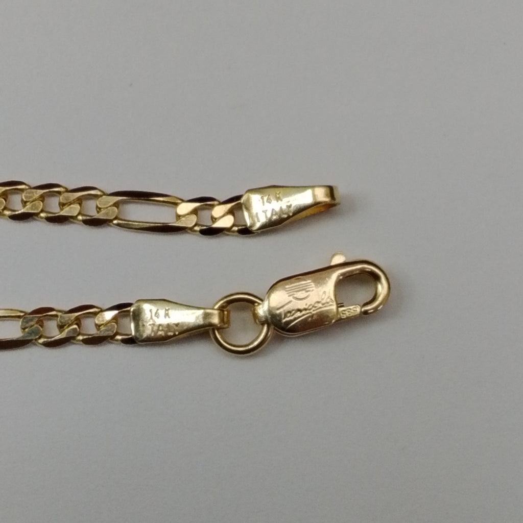 PULSERAS CABALLERO CARTIER 3 1 AMARILLA ORO 14K 2.2 (NUEVO)