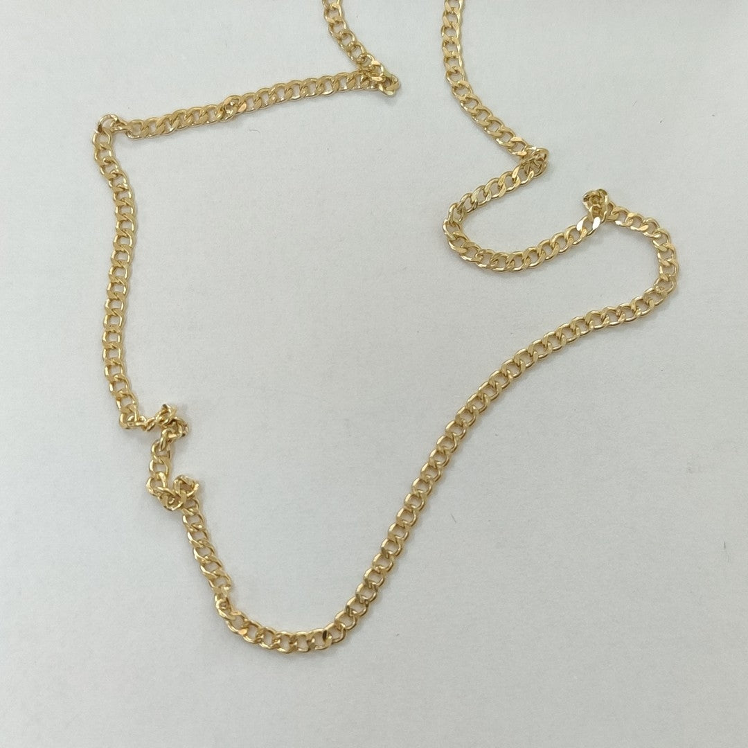 CADENAS BARBADA AMARILLA ORO 14K 2.2 (NUEVO)