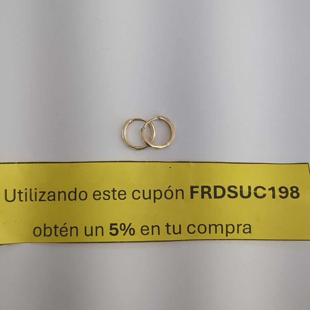 HUGGIES ORO 14K 1.3 (NUEVO)