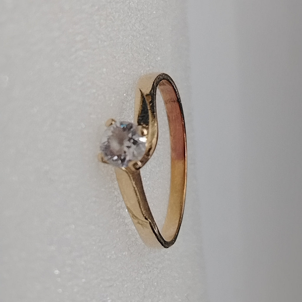 ANILLO ORO 14 K 2.4 GRMS (SEMINUEVO)