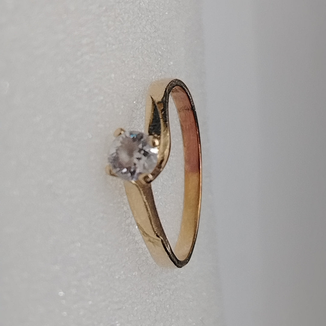 ANILLO ORO 14 K 2.4 GRMS (SEMINUEVO)
