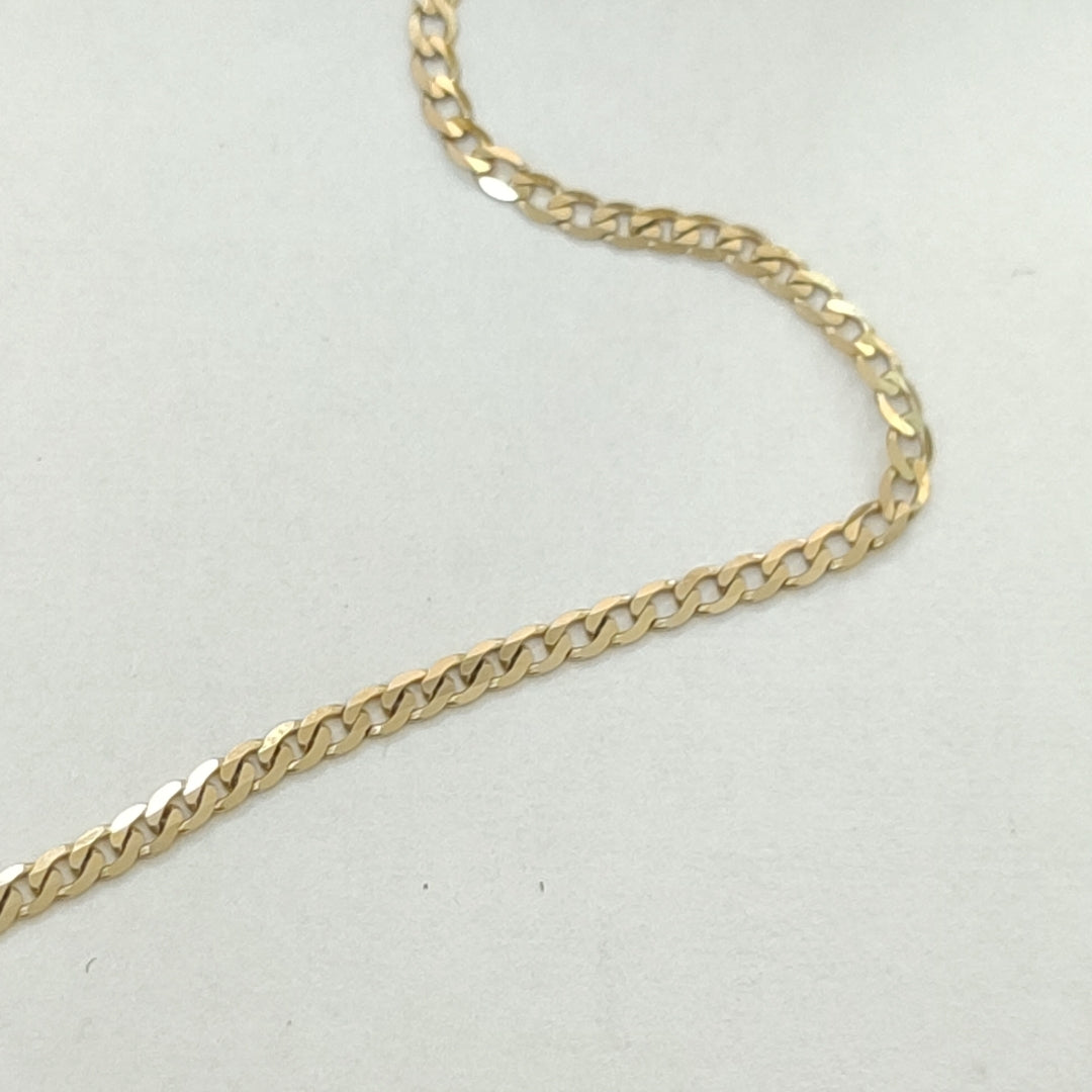CADENAS BARBADA AMARILLA ORO 14K 2 (NUEVO)