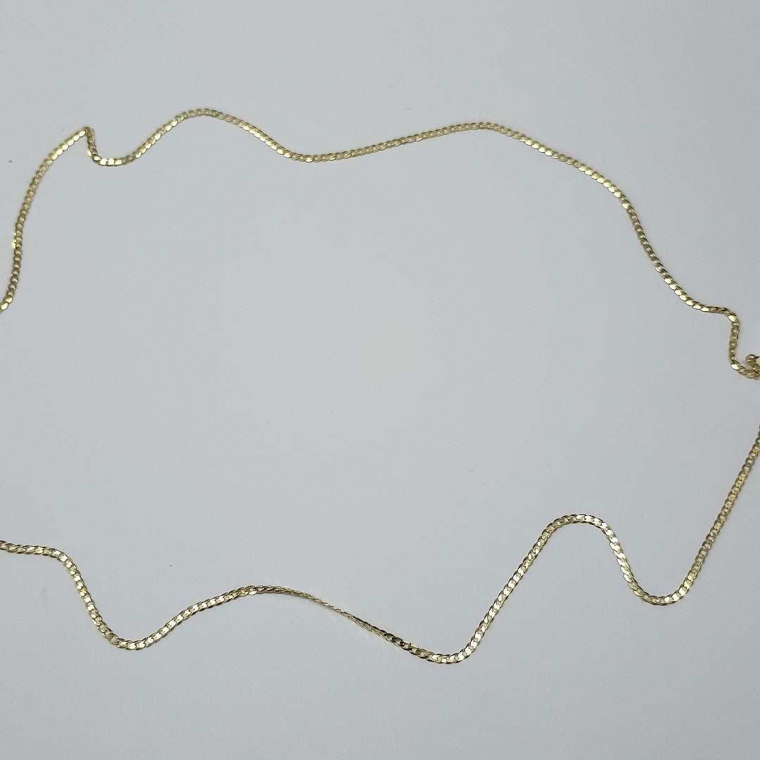 CADENAS BARBADA AMARILLA ORO 14K 1.9 (NUEVO)