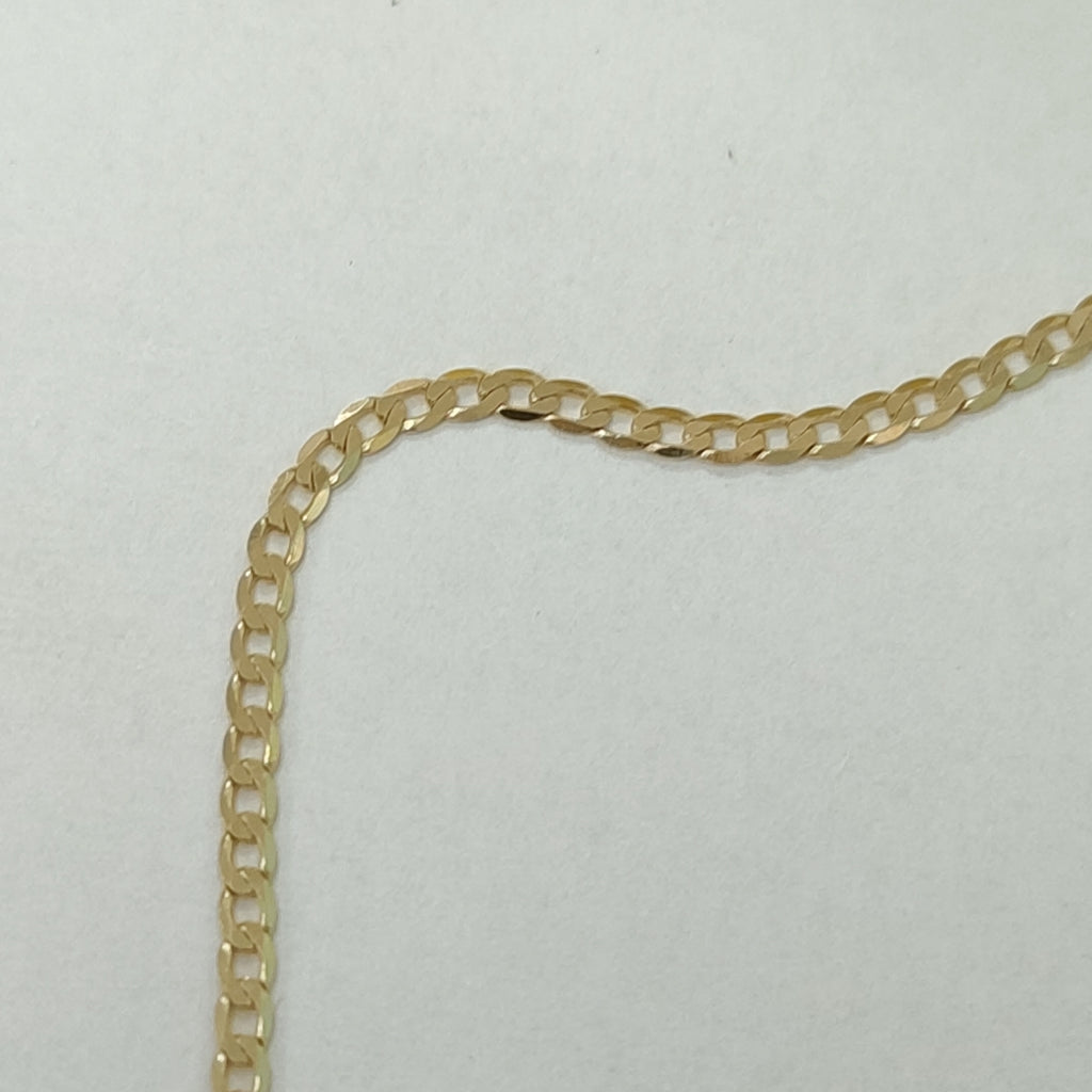 CADENAS BARBADA AMARILLA ORO 14K 2.1 (NUEVO)