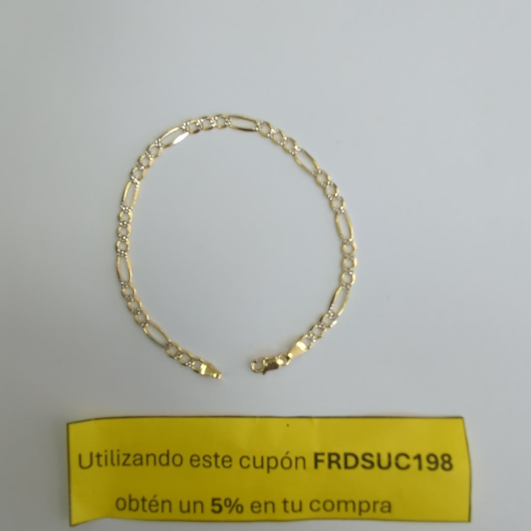 PULSERAS CABALLERO CARTIER 3 1 DIAMANTAD ORO 14K 4.6 (NUEVO)