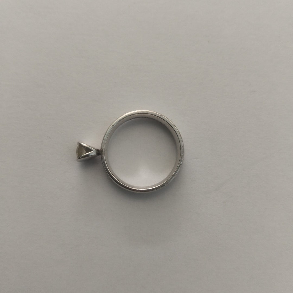 SOLITARIO ORO BLANCO 14 K 3,70 GRMS (SEMINUEVO)