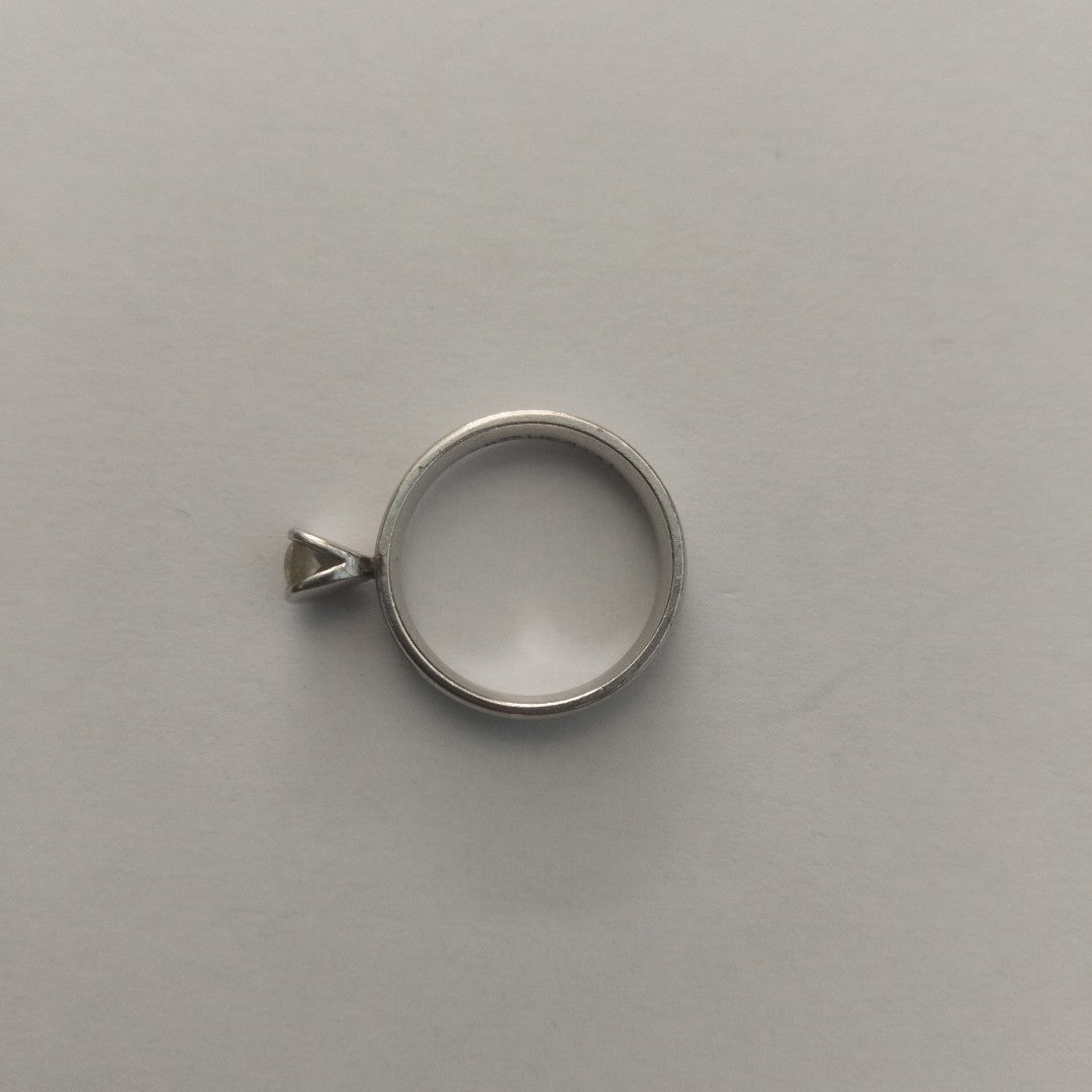 SOLITARIO ORO BLANCO 14 K 3,70 GRMS (SEMINUEVO)