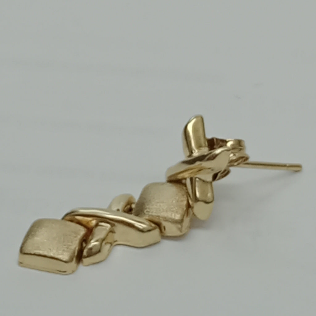BROQUELES PAR ORO 10 K 2,30 GRMS (SEMINUEVO)