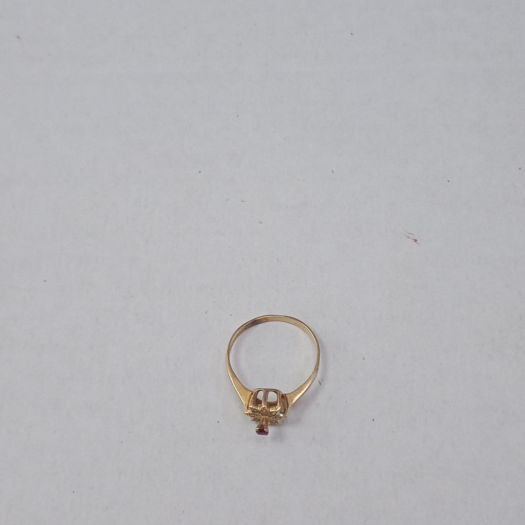 ANILLO ORO 14 K 1,40 GRMS (SEMINUEVO)