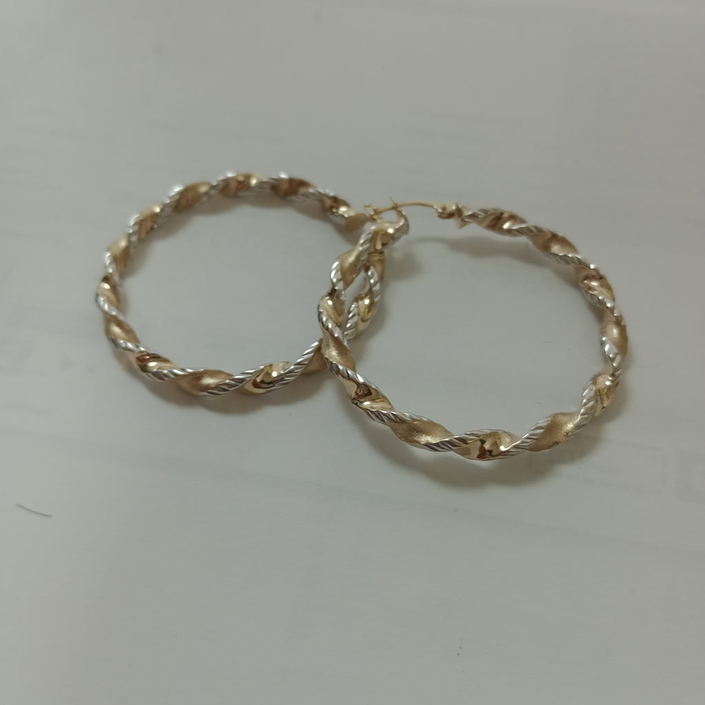 ARRACADAS PAR ORO 10 K 4.9 GRMS (SEMINUEVO)