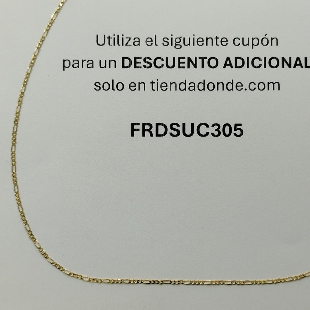 CADENAS CARTIER 3 1 AMARILLA ORO 14K 2.1 (NUEVO)
