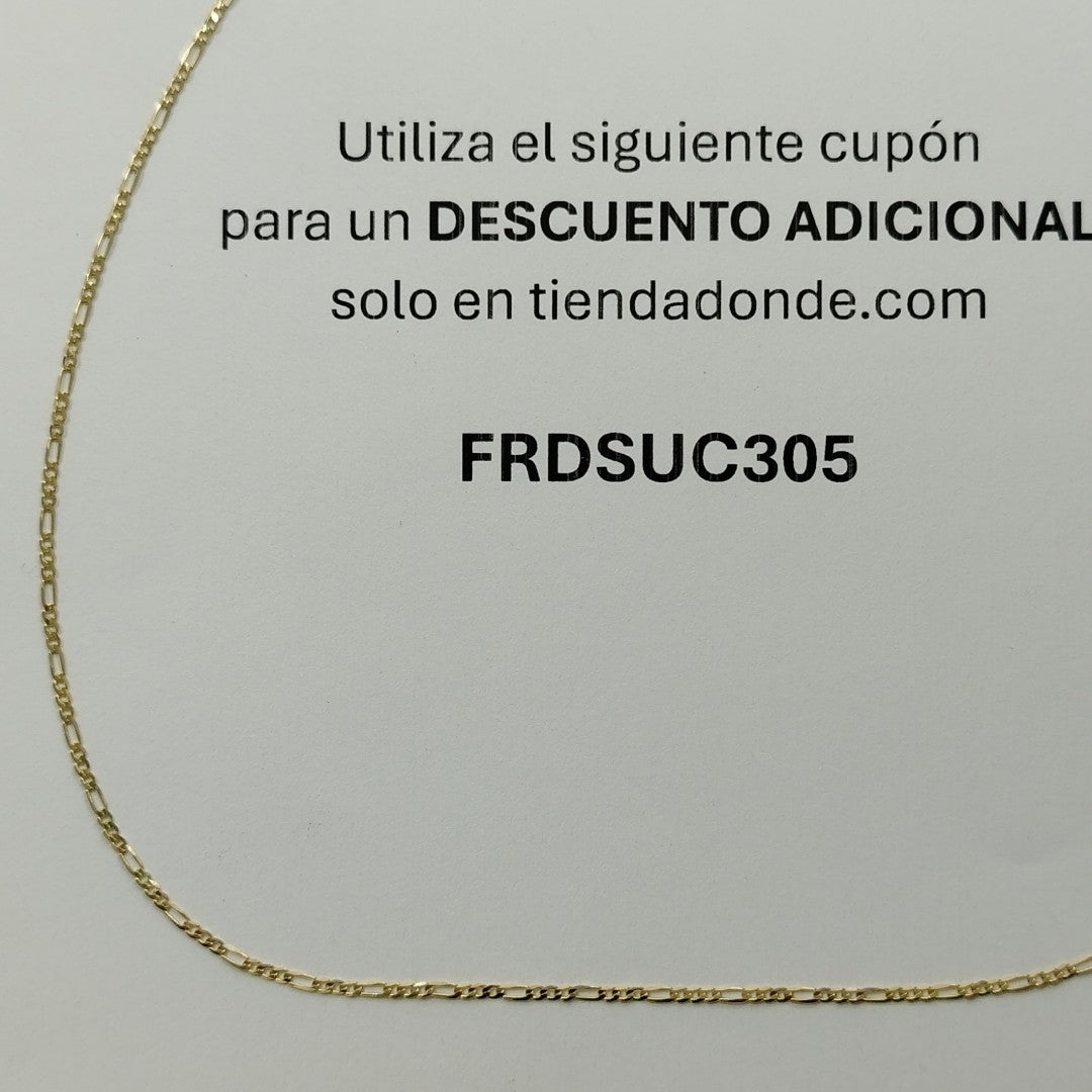 CADENAS CARTIER 3 1 AMARILLA ORO 14K 2.1 (NUEVO)
