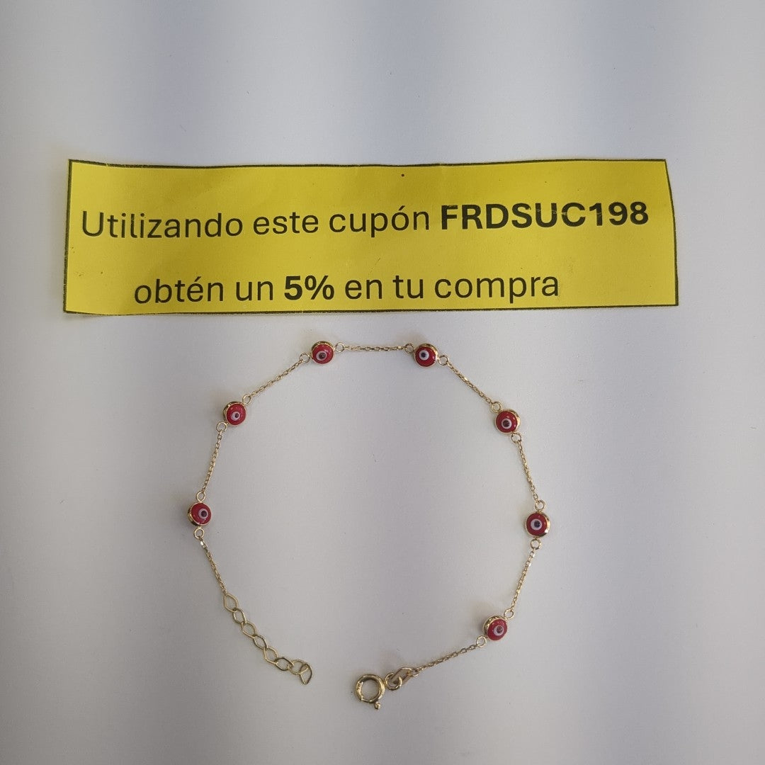 PULSERAS DAMA ORO 14K 1.3 (NUEVO)