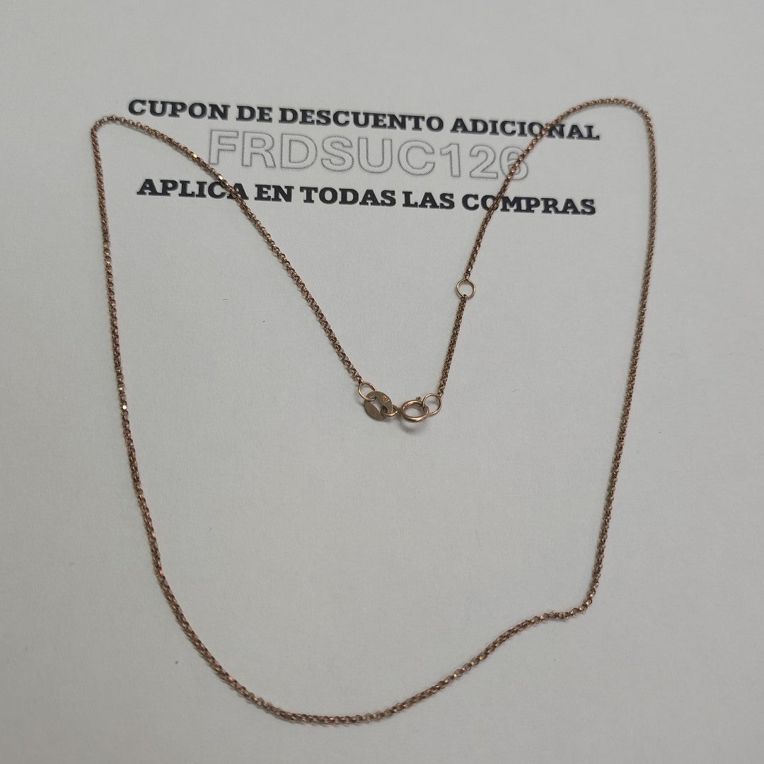 CADENA ORO 14 K 1,60 GRMS (SEMINUEVO)