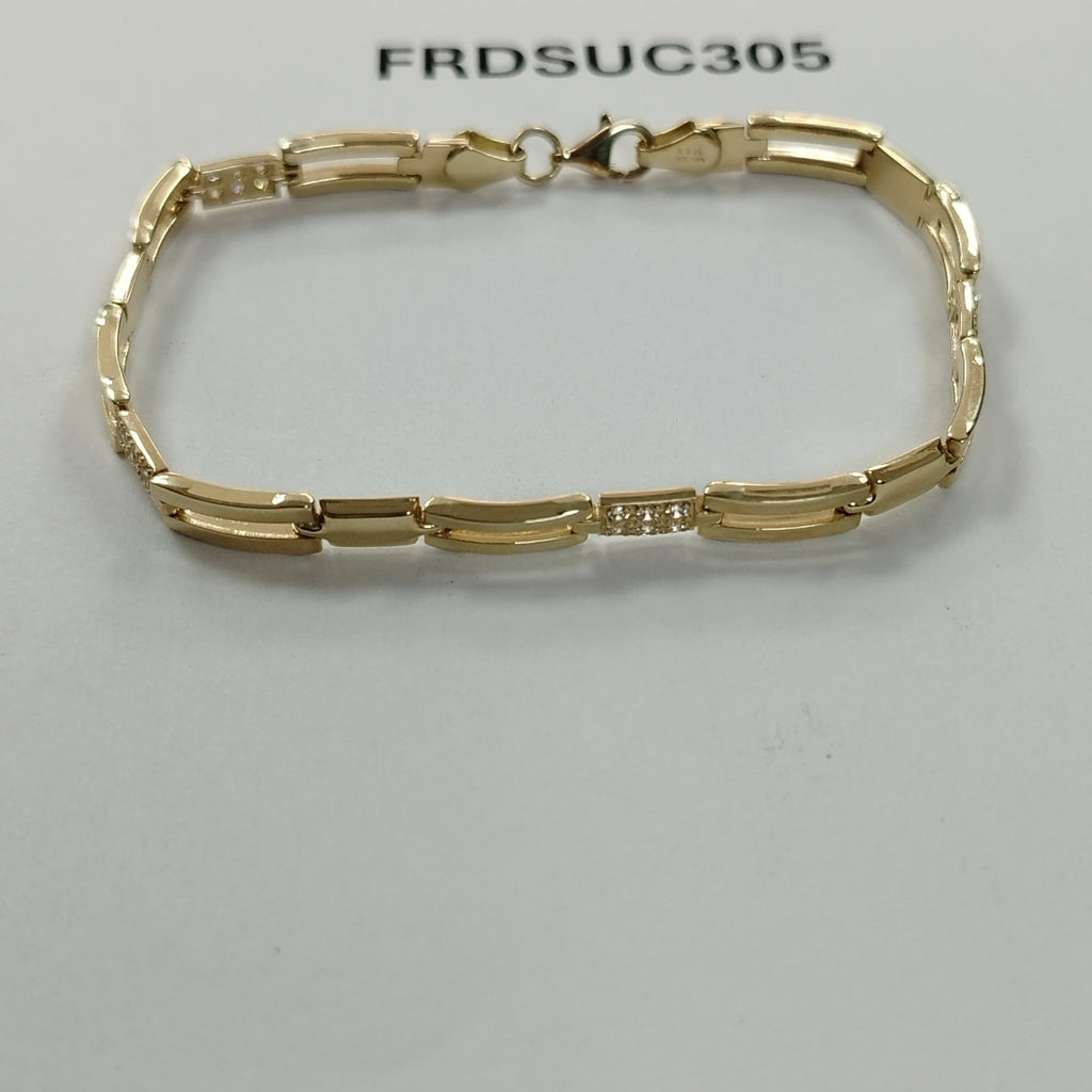 PULSERAS DAMA ORO 14K 7 (NUEVO)