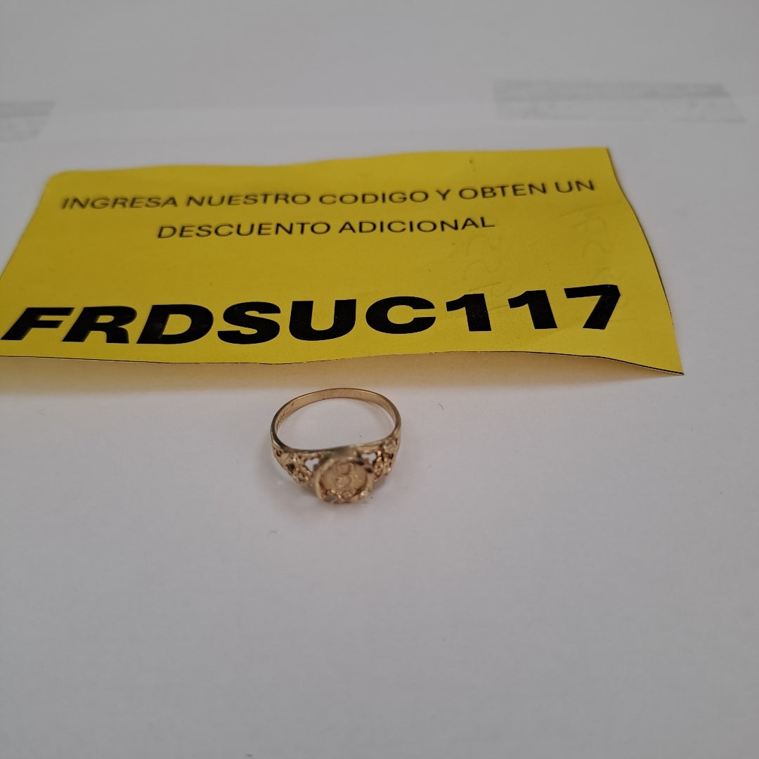 ANILLITO ORO 10 K 1,50 GRMS (SEMINUEVO)
