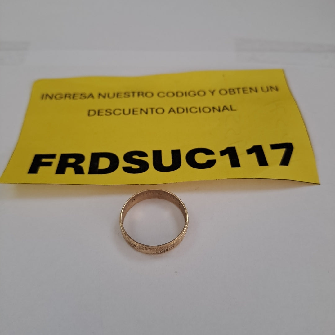 ARGOLLA ORO 10 K 1,50 GRMS (SEMINUEVO)