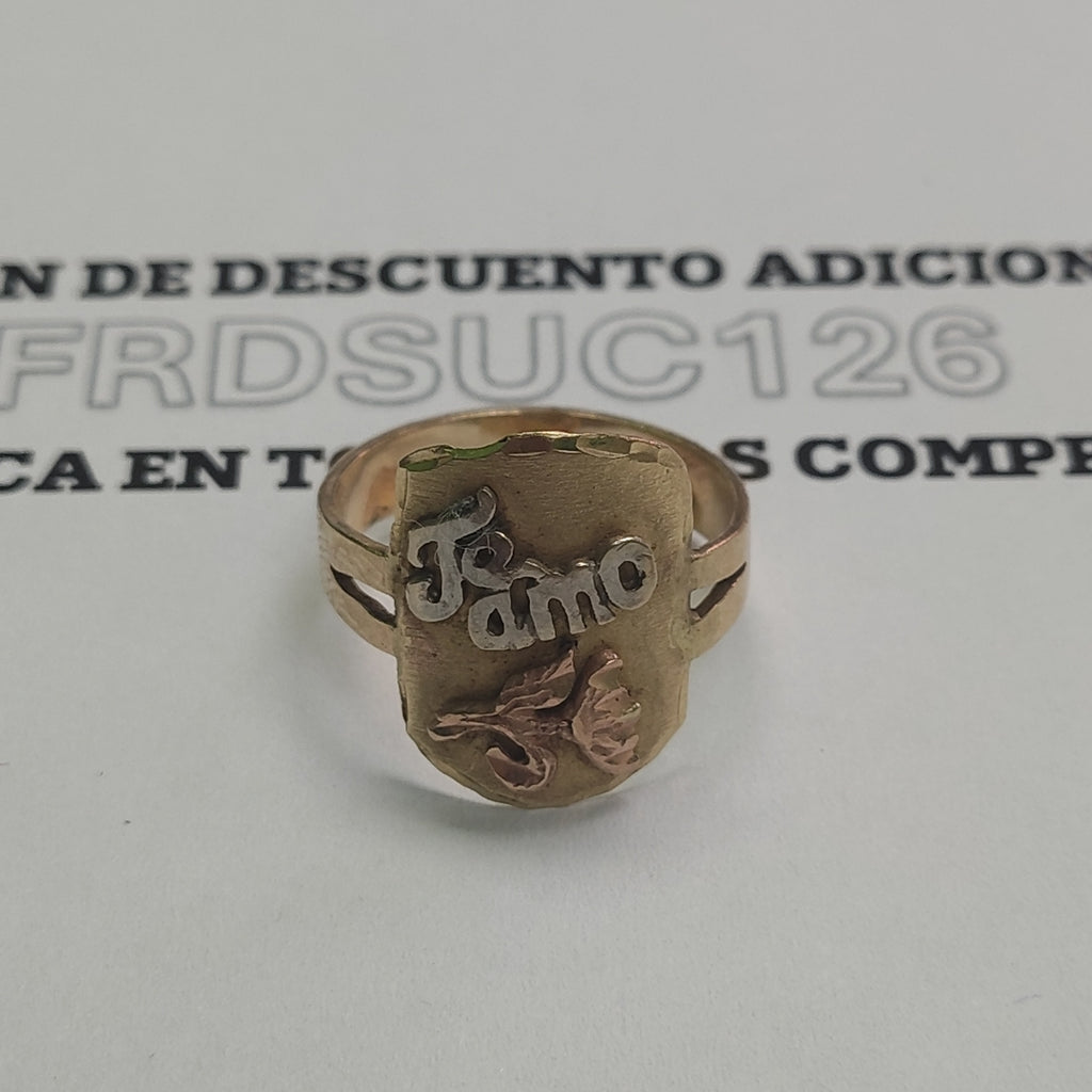ANILLO ORO 14 K 5,00 GRMS (SEMINUEVO)