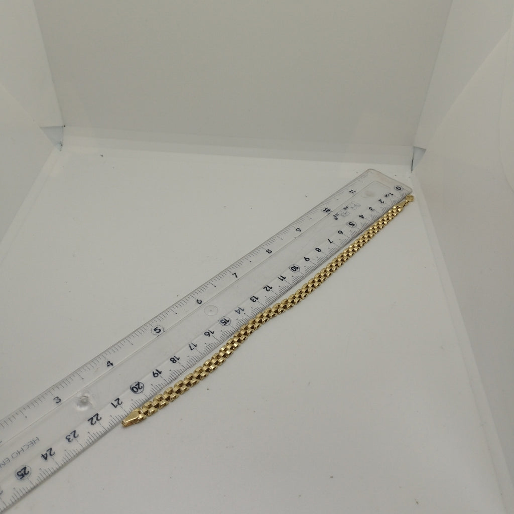 PULSERAS CABALLERO ORO 10K 8.9 (NUEVO)