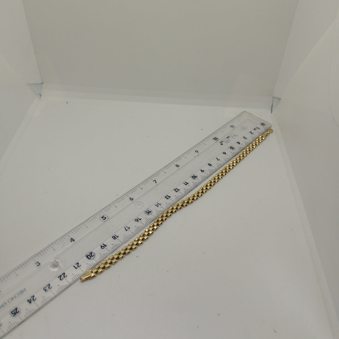 PULSERAS CABALLERO ORO 10K 8.9 (NUEVO)
