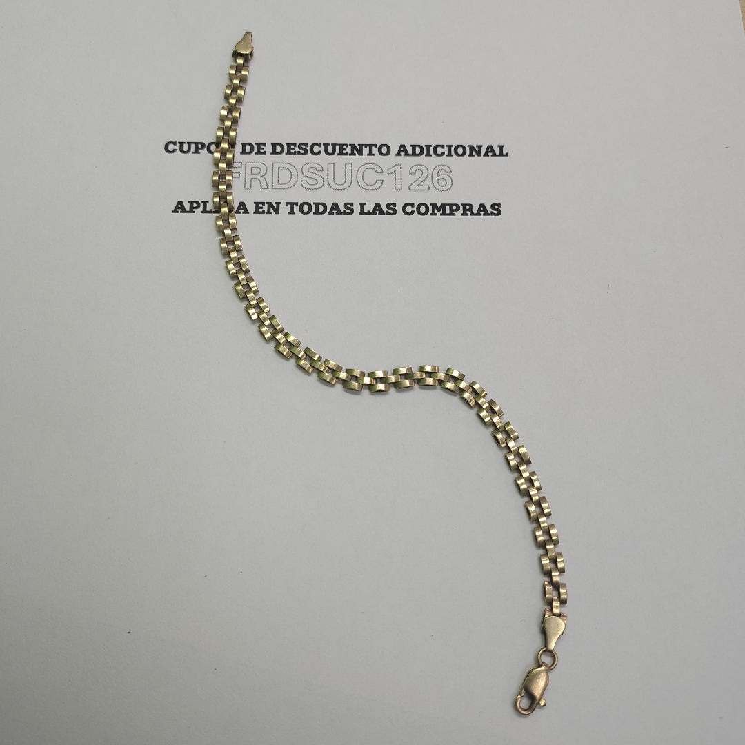 PULSERA ORO 10 K 6,30 GRMS (SEMINUEVO)