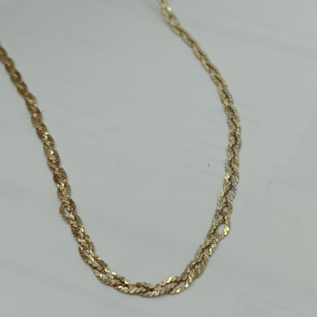 GARGANTILLA ORO 14 K 7,90 GRMS (SEMINUEVO)