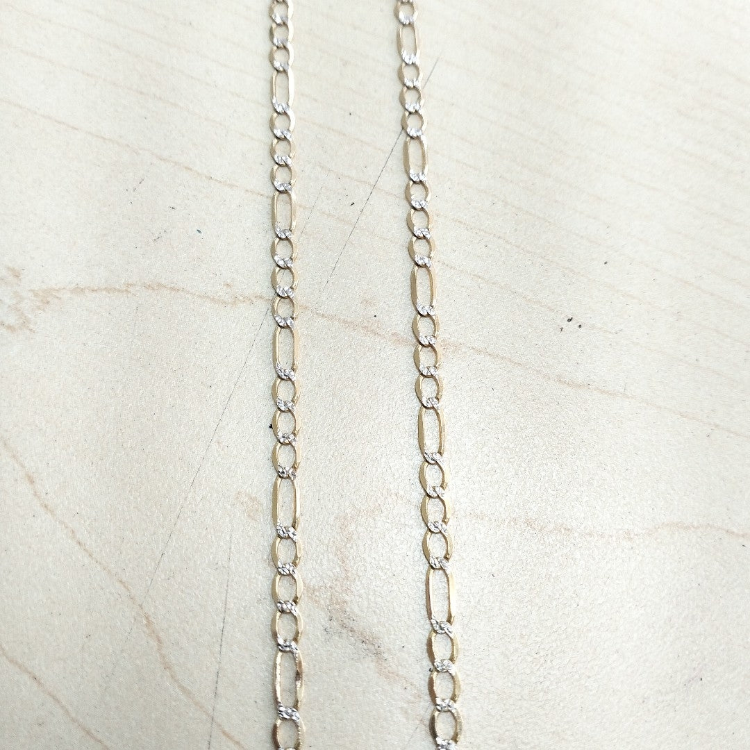 CADENA ORO, RODIADO 14 K 7.1 GRMS (SEMINUEVO)